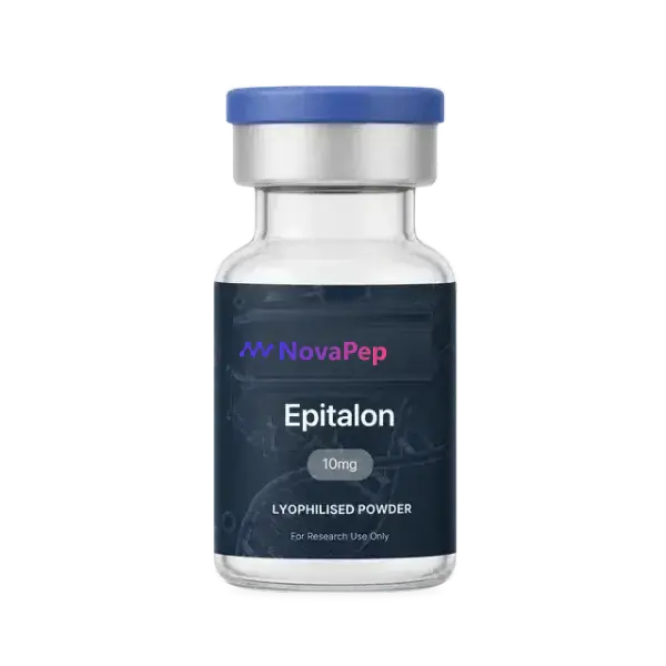 Epitalon 10mg lyophilised peptide vial