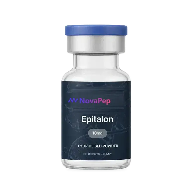 Epitalon 10mg lyophilised peptide vial